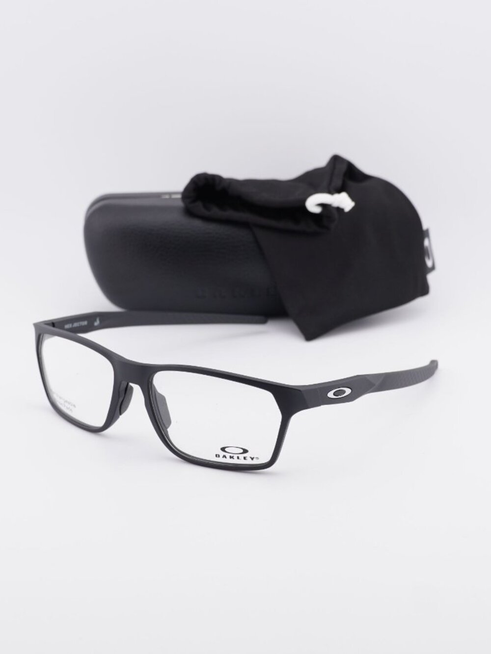 Oakley OX8032 803201 Hex JECTOR Rectangle Eyeglasses 57mm - Satin Black